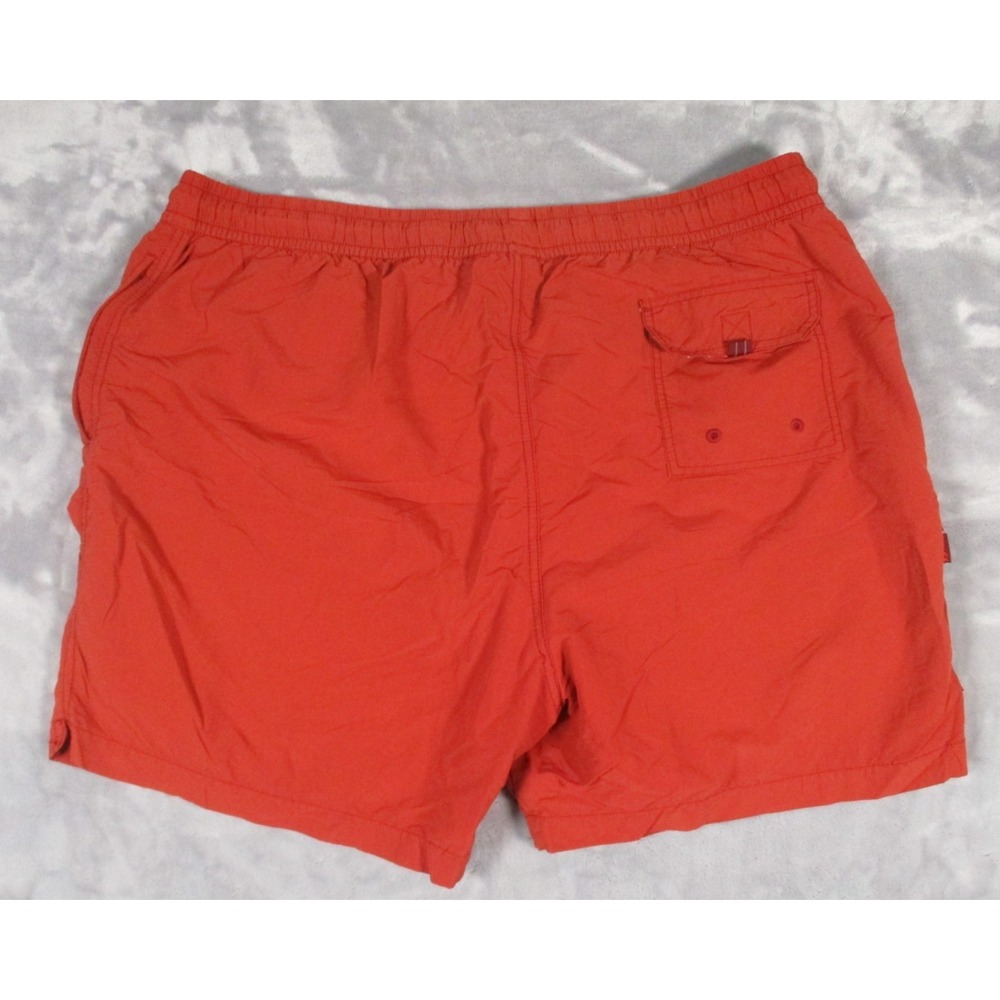 Tommy Bahama Relax Mens XXL Orange Cargo‎ Swim Trunks Board Shorts Mesh Lined - Picture 4 of 12
